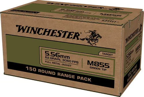 GREEN TIP 600RD CASE LOTWINCHESTER USA 5.56X45 62GR - American Ordnance