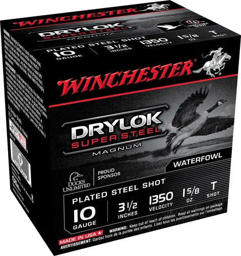 1-5/8OZ #T 1350FPS 25RD 10BX/CWINCHESTER DRYLOK 10GA 3.5&quot; - American Ordnance