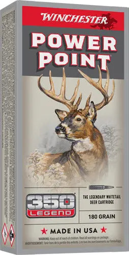180GR POWER POINT 20RD 10BX/CSWINCHESTER SUPER-X 350 LEGEND - American Ordnance