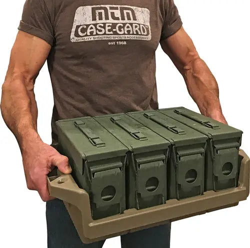 METAL AMMO CANS FLAT DARK ERTHMTM AMMO CAN TRAY FOR 4 .30CAL - American Ordnance