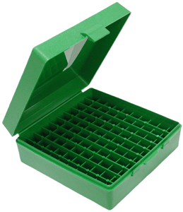 100-ROUNDS GREENMTM AMMO BOX 44RM/41RM/45LC - American Ordnance