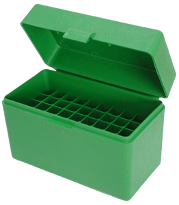 50 ROUNDS FLIP TOP STYLEMTM AMMO BOX LARGE RIFLE - American Ordnance