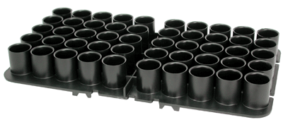CASE 12GA 50-ROUNDS BLACKMTM TRAY FOR DELUXE SHOTSHELL - American Ordnance