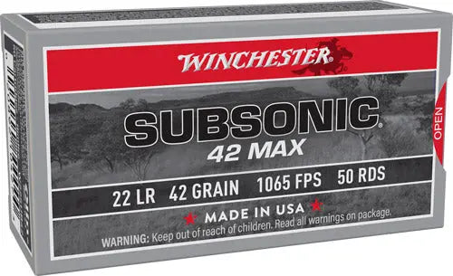 42GR HP 50RD 40BX/CS <WINCHESTER SUBSONIC 22LR - American Ordnance