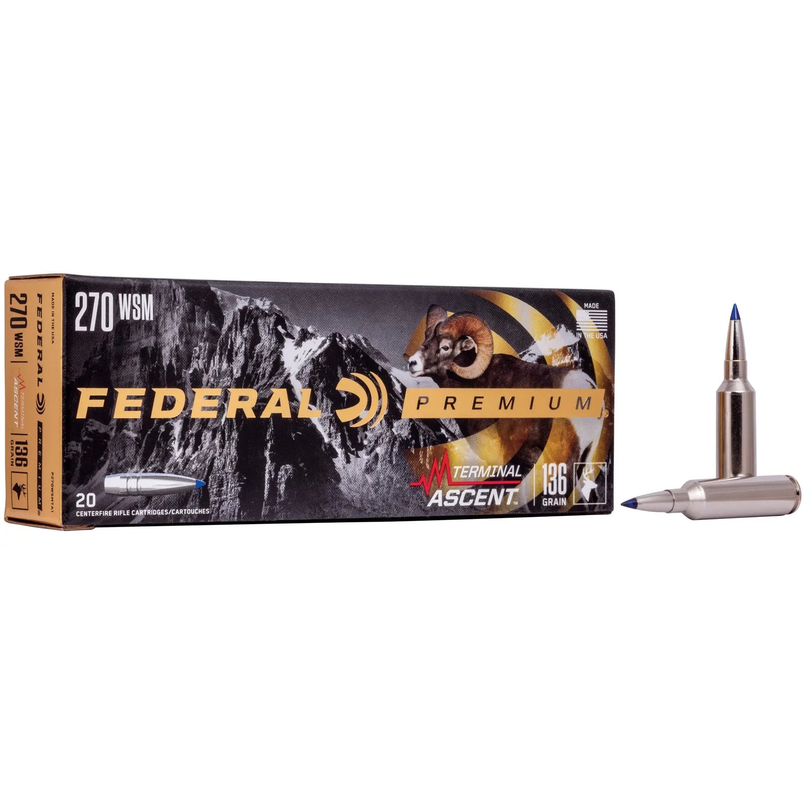 FED PRM 270WSM 136GR TA 20/200 - American Ordnance