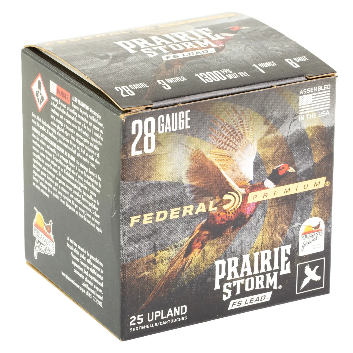 FED PR STRM 28GA 3&quot; 7/8OZ #6 25/250 - American Ordnance