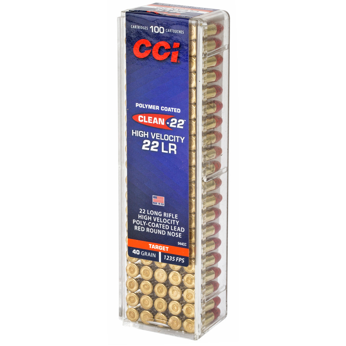 CCI 22LR HV 40GR LRN RED 100/5000 - American Ordnance