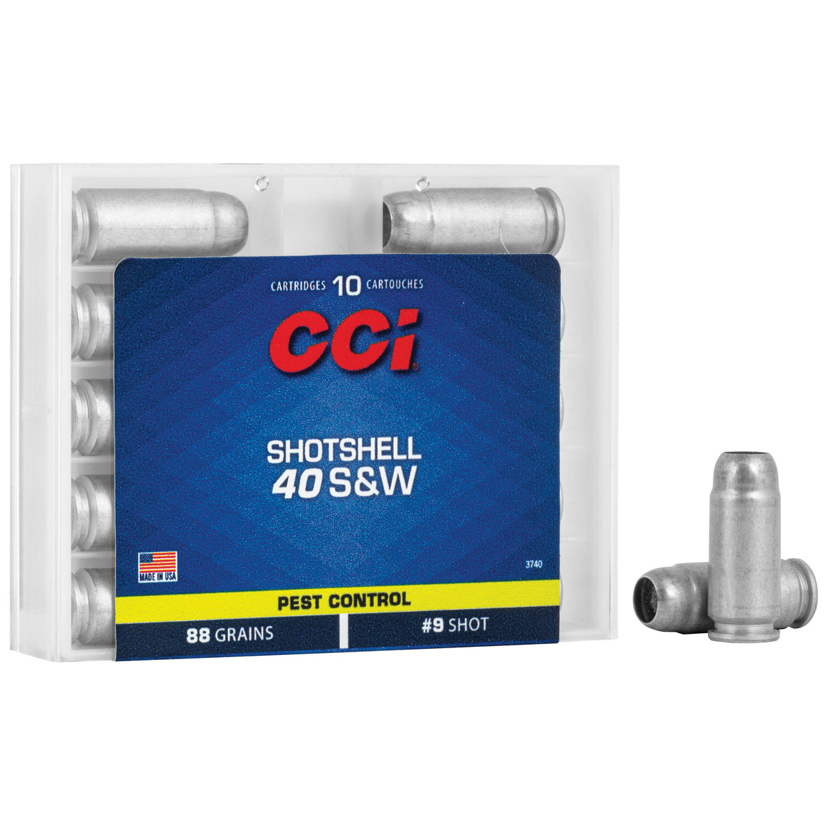 CCI 40S&amp;W #9 SHOTSHELL 10RD