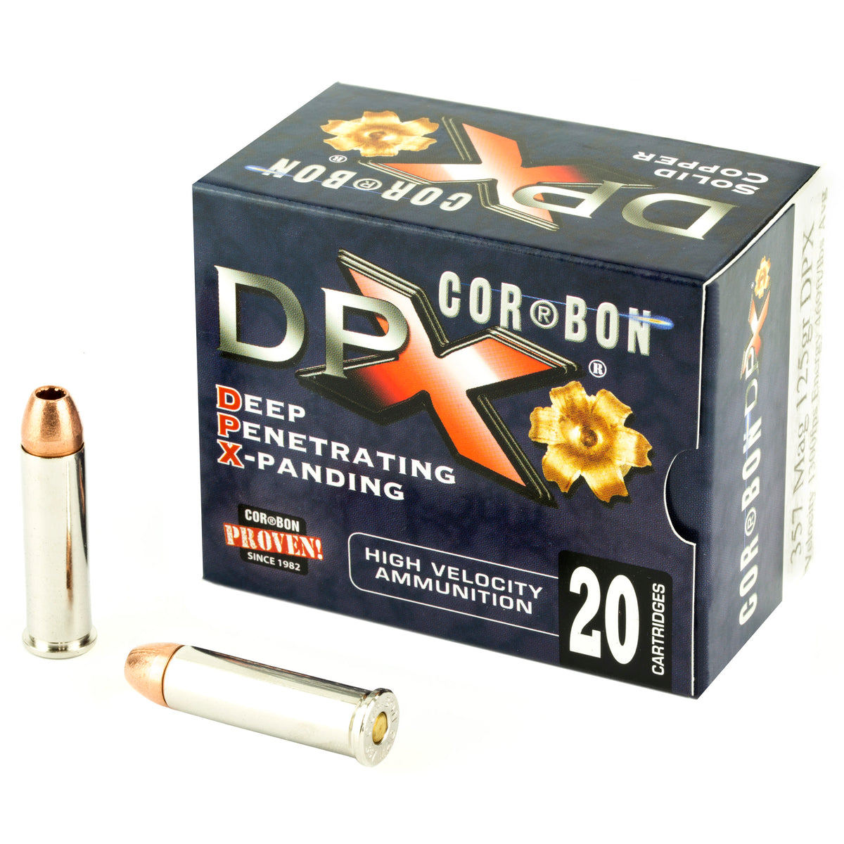 CORBON DPX 357MAG 125GR BRNS X 20RD