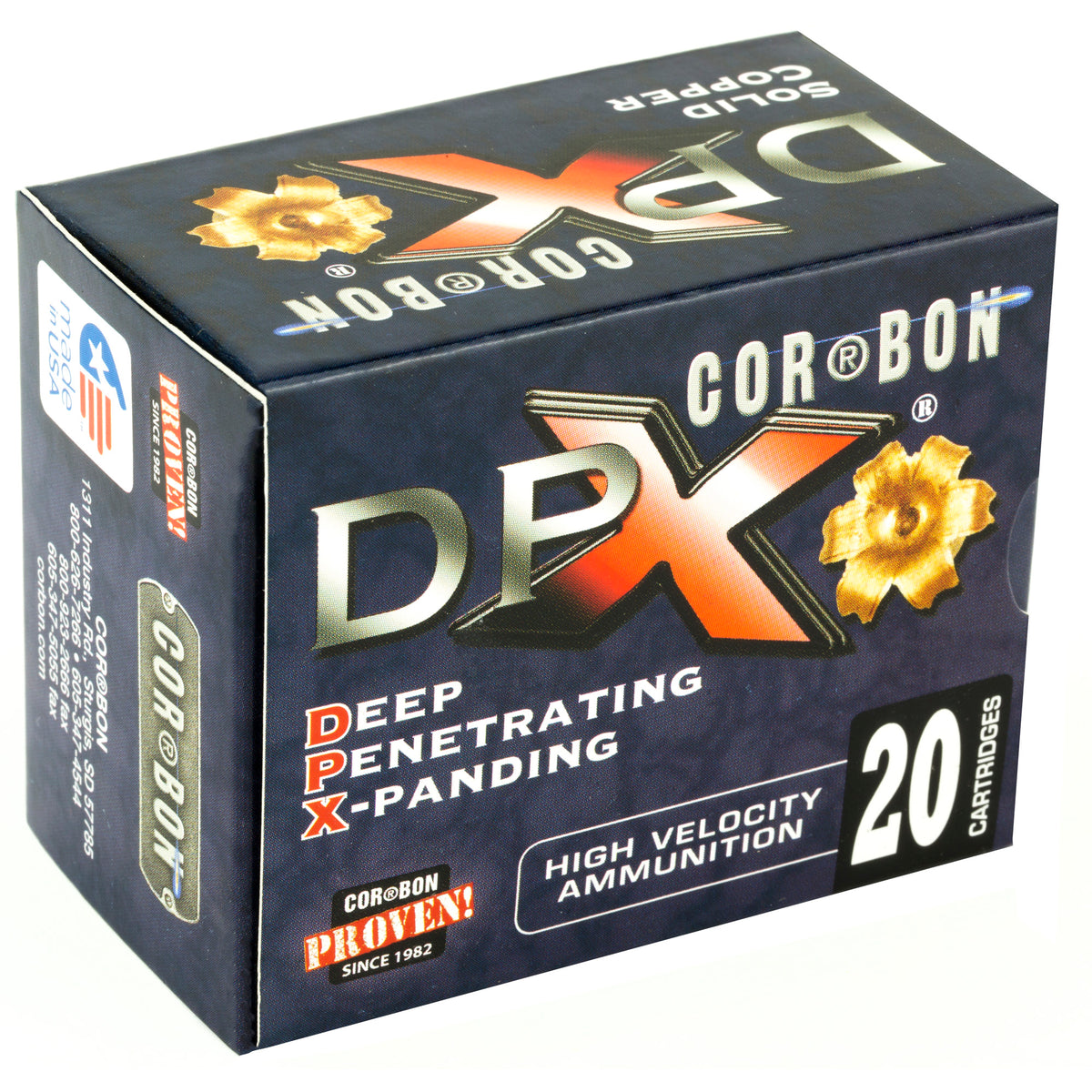 CORBON DPX 357MAG 125GR BRNS X 20RD