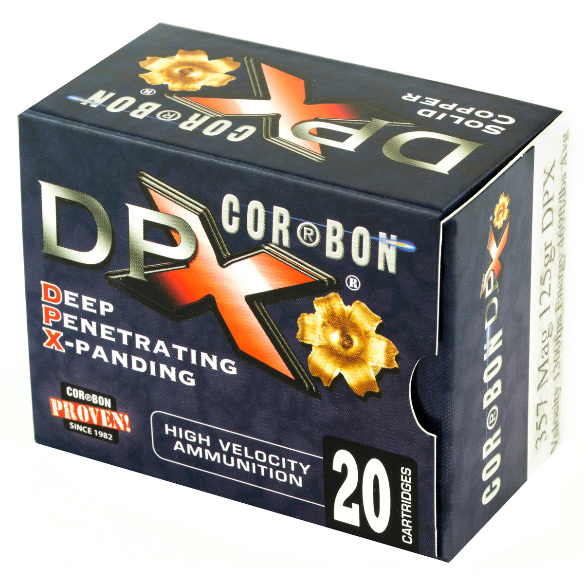 CORBON DPX 357MAG 125GR BRNS X 20RD