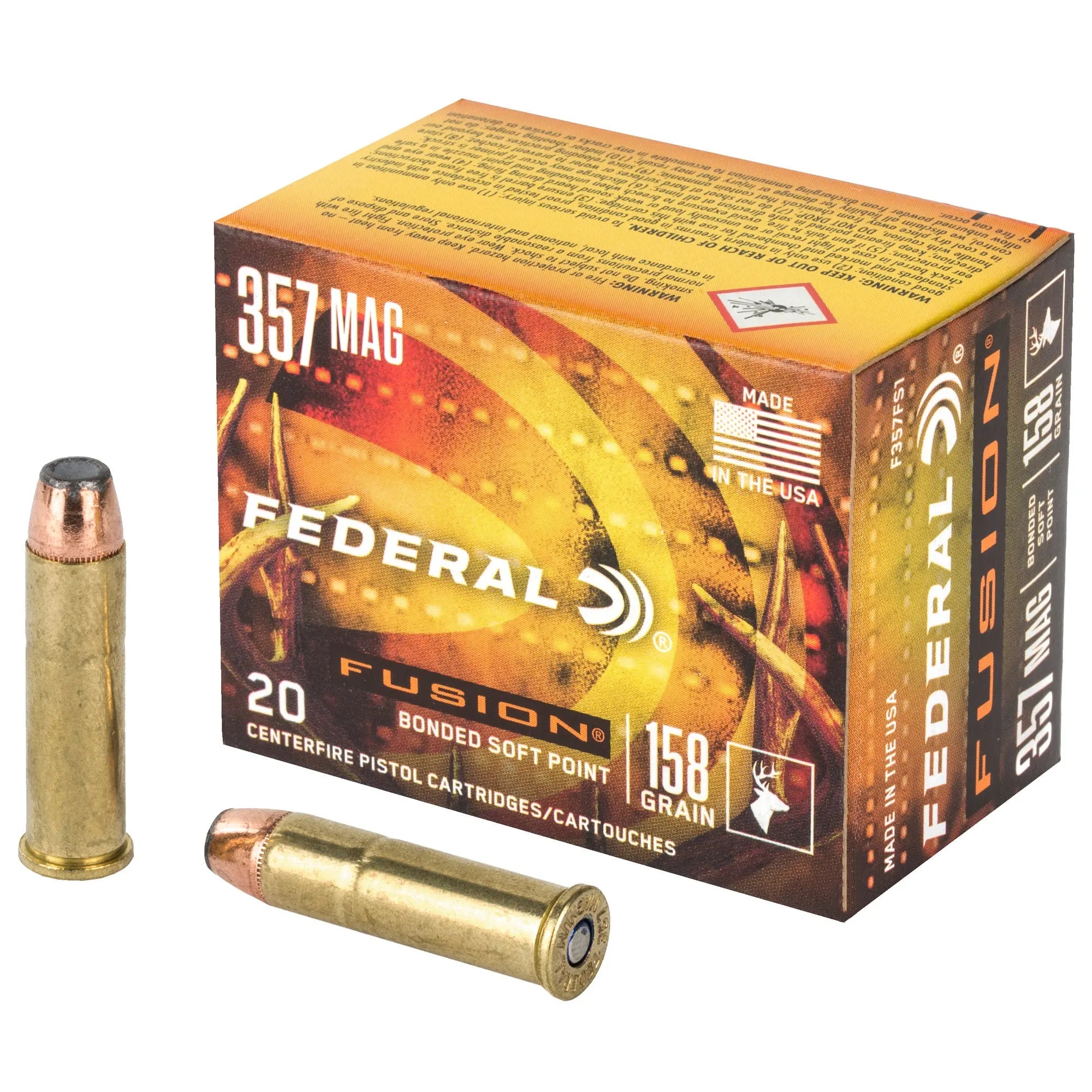 FUSION 357MAG 158GR 20/200 - American Ordnance