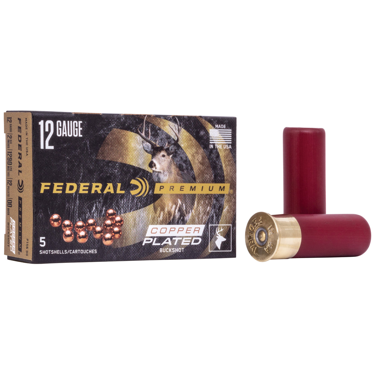 FEDERAL PREMIUM VSHOK 12GA 2.75 00 BCK 5RD
