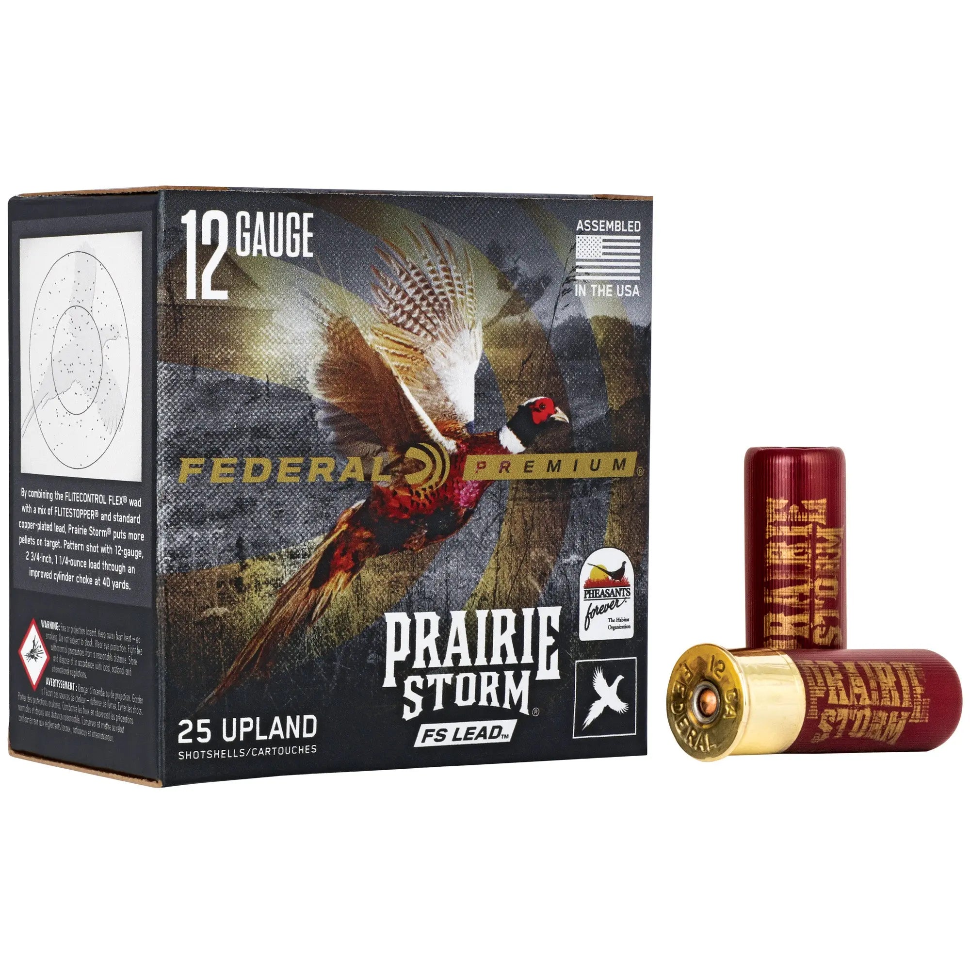 FED PR STORM 12GA 2.75" #5 LD 25/250 - American Ordnance