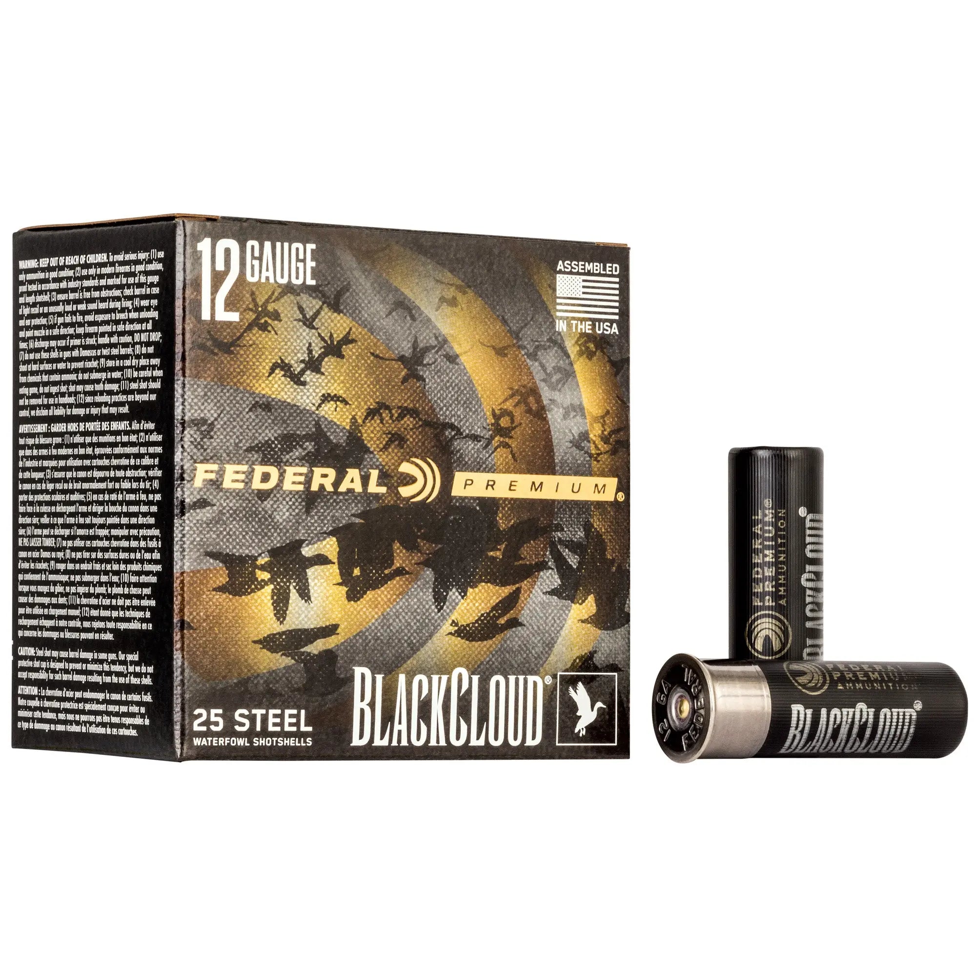 FED BLK CLOUD 12GA 3" #3 25/250 - American Ordnance