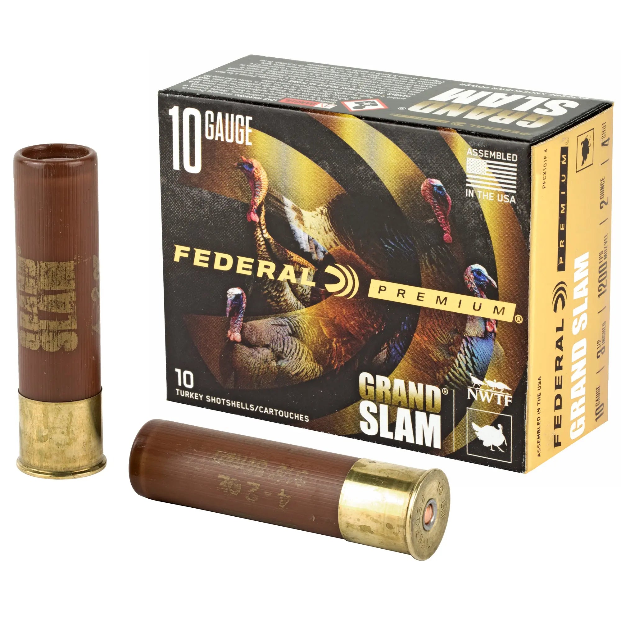 FED GRAND SLAM 10GA 3.5" #4 2OZ 10/5 - American Ordnance