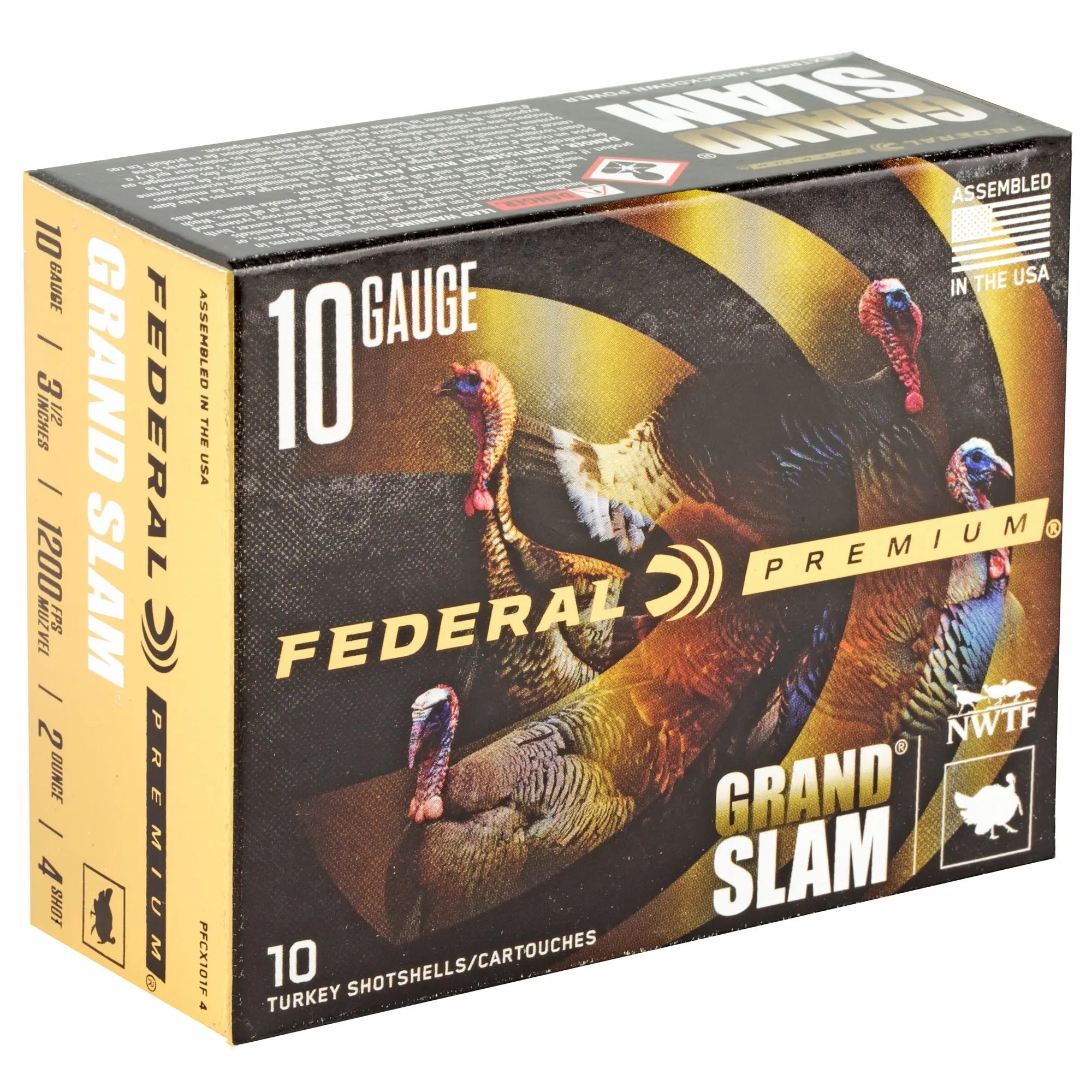 FED GRAND SLAM 10GA 3.5" #4 2OZ 10/5 - American Ordnance