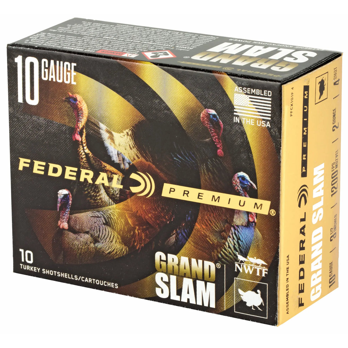 FED GRAND SLAM 10GA 3.5&quot; #4 2OZ 10/5 - American Ordnance