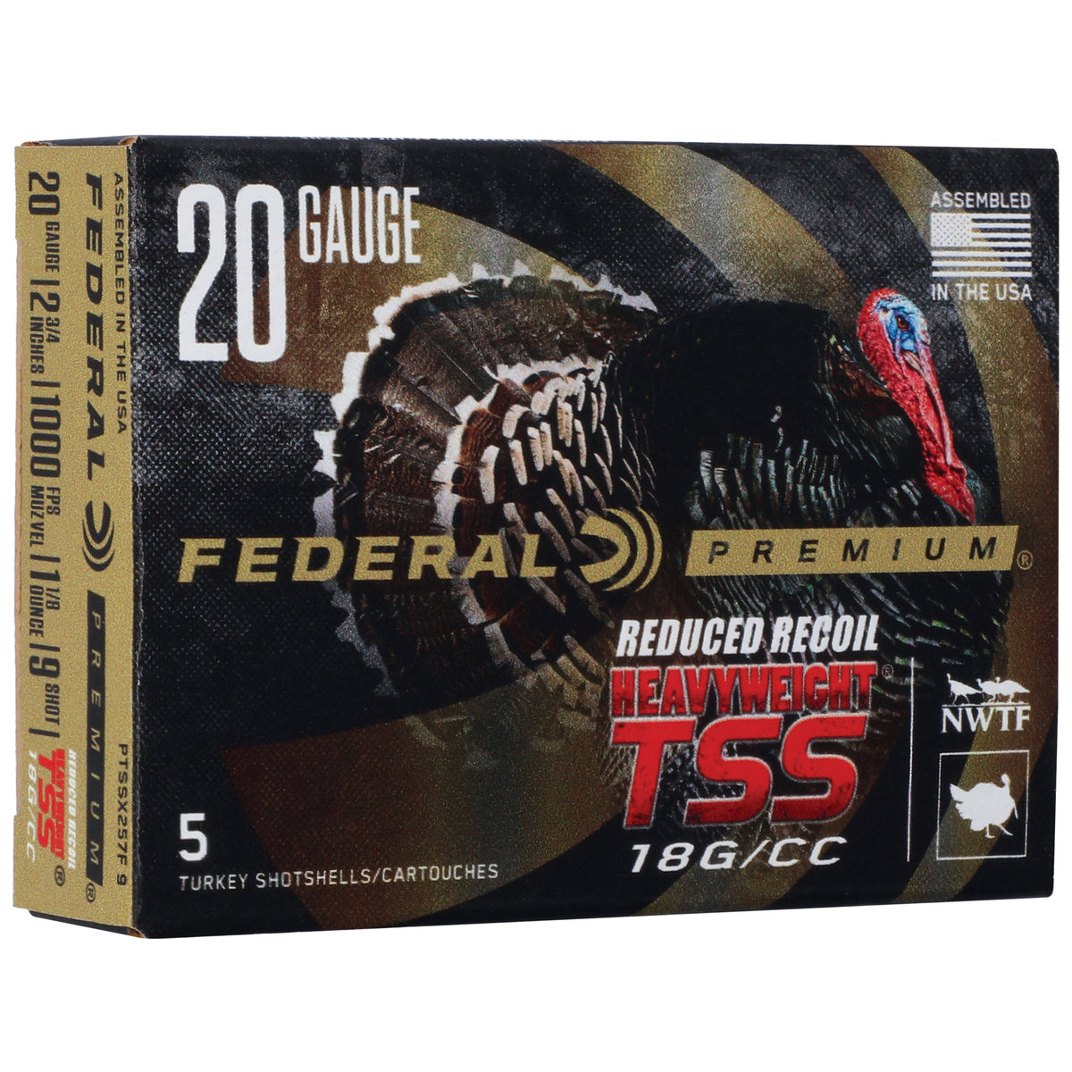 FED HVYWGHT TSS 20GA #9 5/50 - American Ordnance