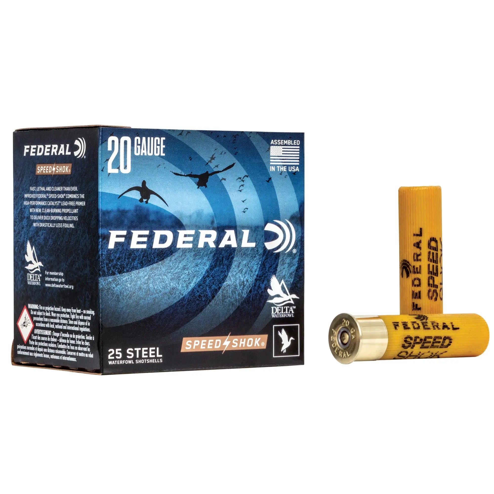 FED SPEED SHOK 20GA 3" #3 25/250 - American Ordnance