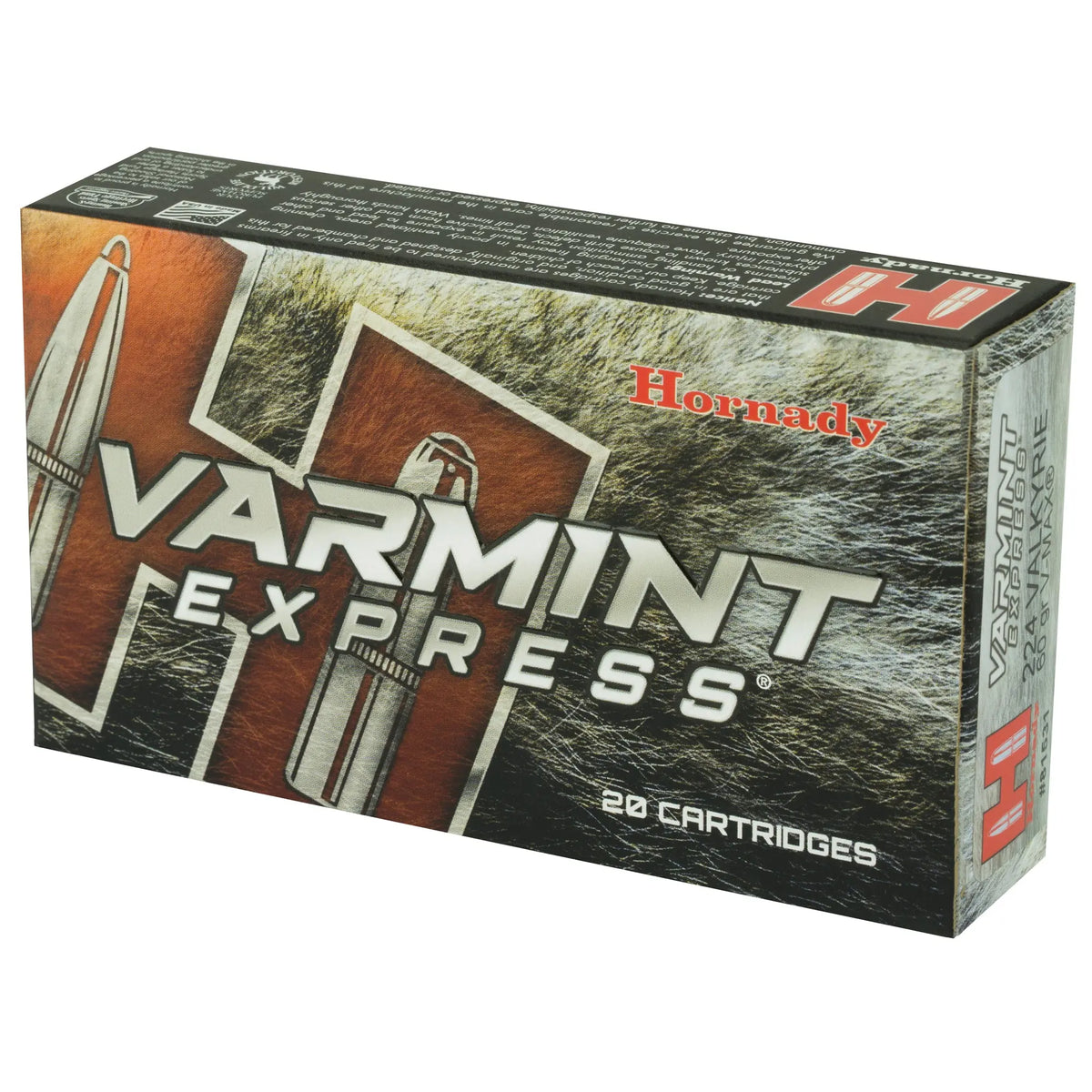 HRNDY 224VALKYRIE 60GR VMAX 20/200 - American Ordnance