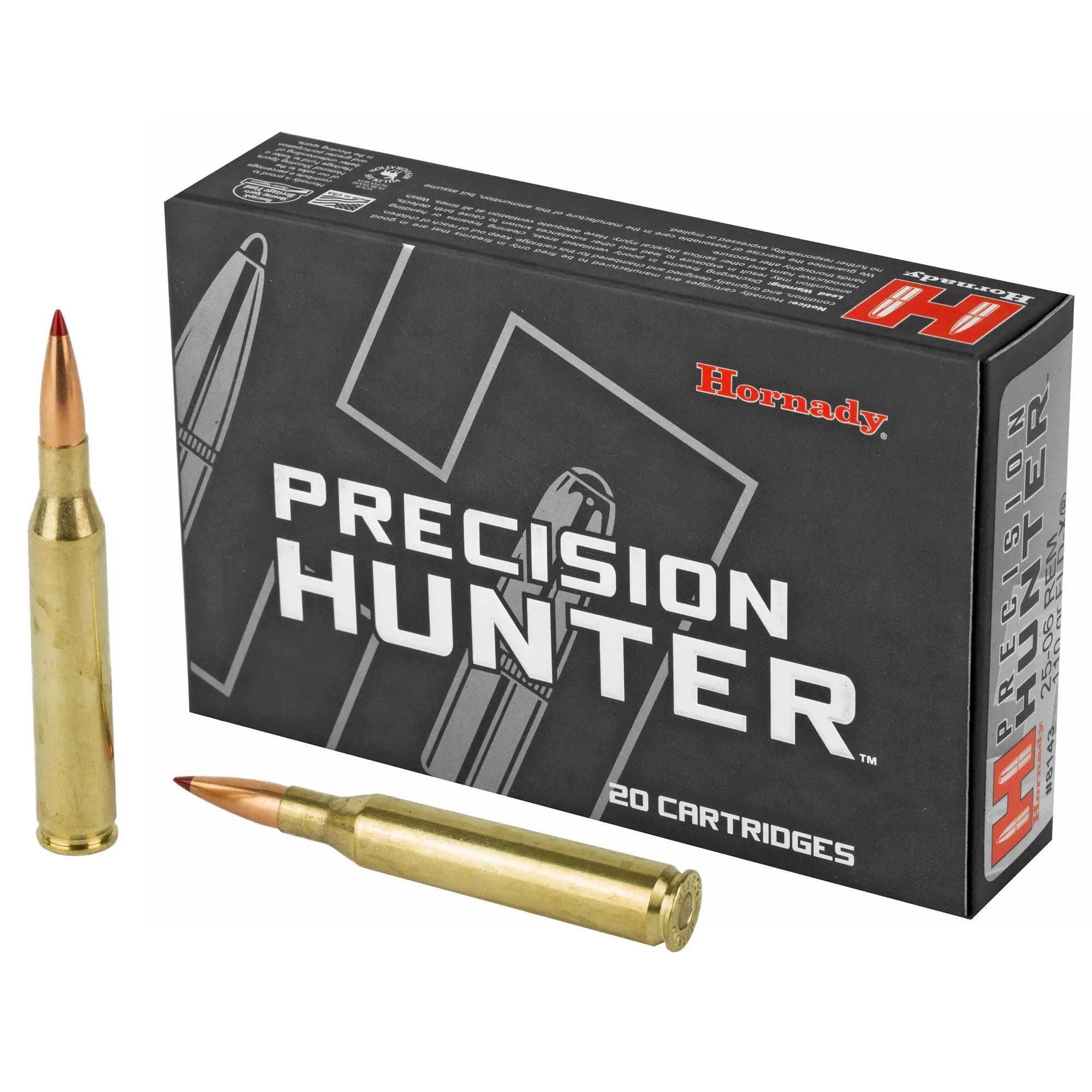 HRNDY PH 25-06REM 110GR ELD-X 20/200 - American Ordnance
