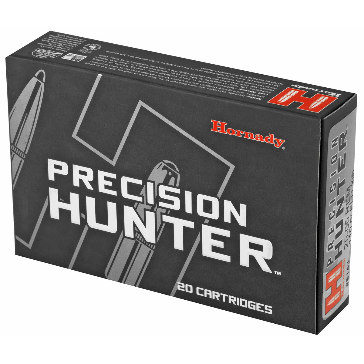 HRNDY PH 25-06REM 110GR ELD-X 20/200 - American Ordnance