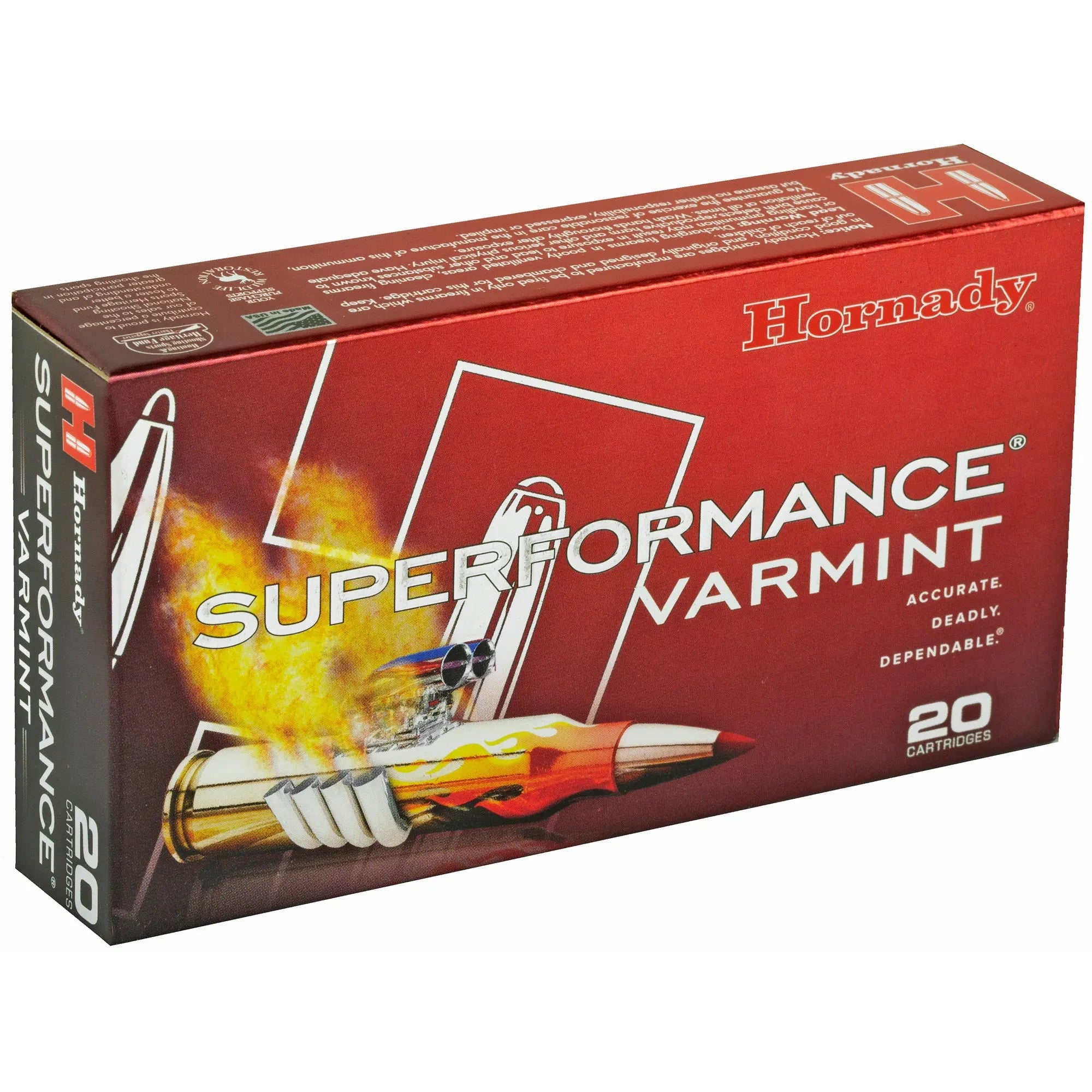 HRNDY SF 222REM 50GR V-MAX 20/200 - American Ordnance