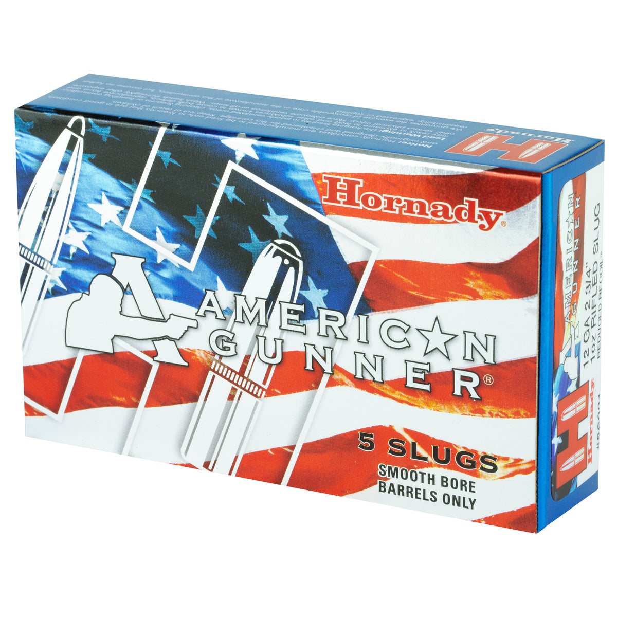HORNADY AG 12GA 2.75&quot; 1 OZ SLUG 5RD