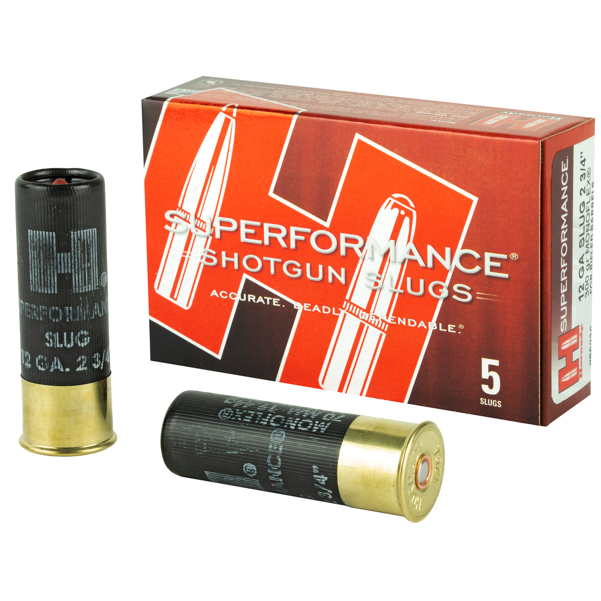 HORNADY 12GA 2.75&quot; 300GR SLUG MFX 5RD