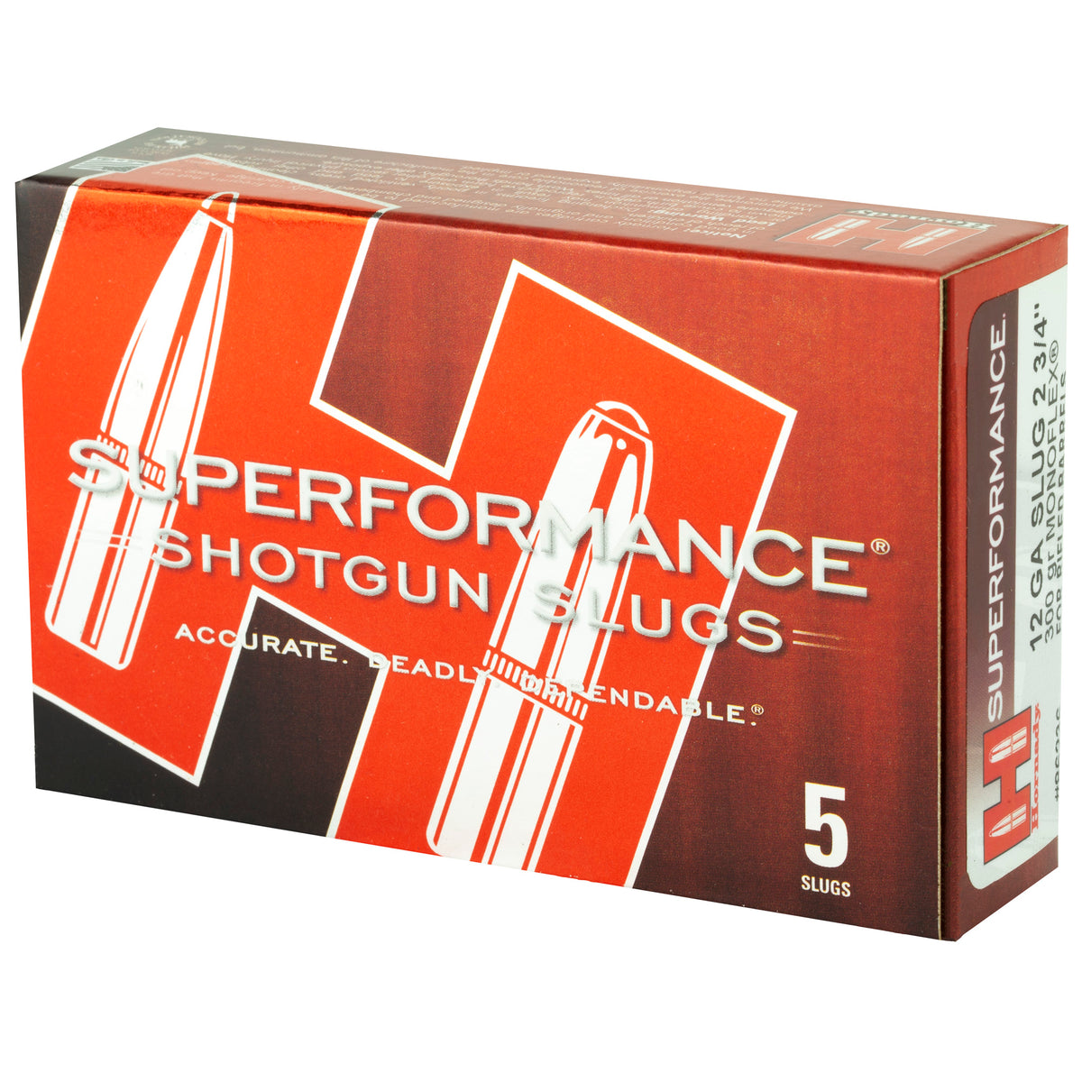 HORNADY 12GA 2.75&quot; 300GR SLUG MFX 5RD