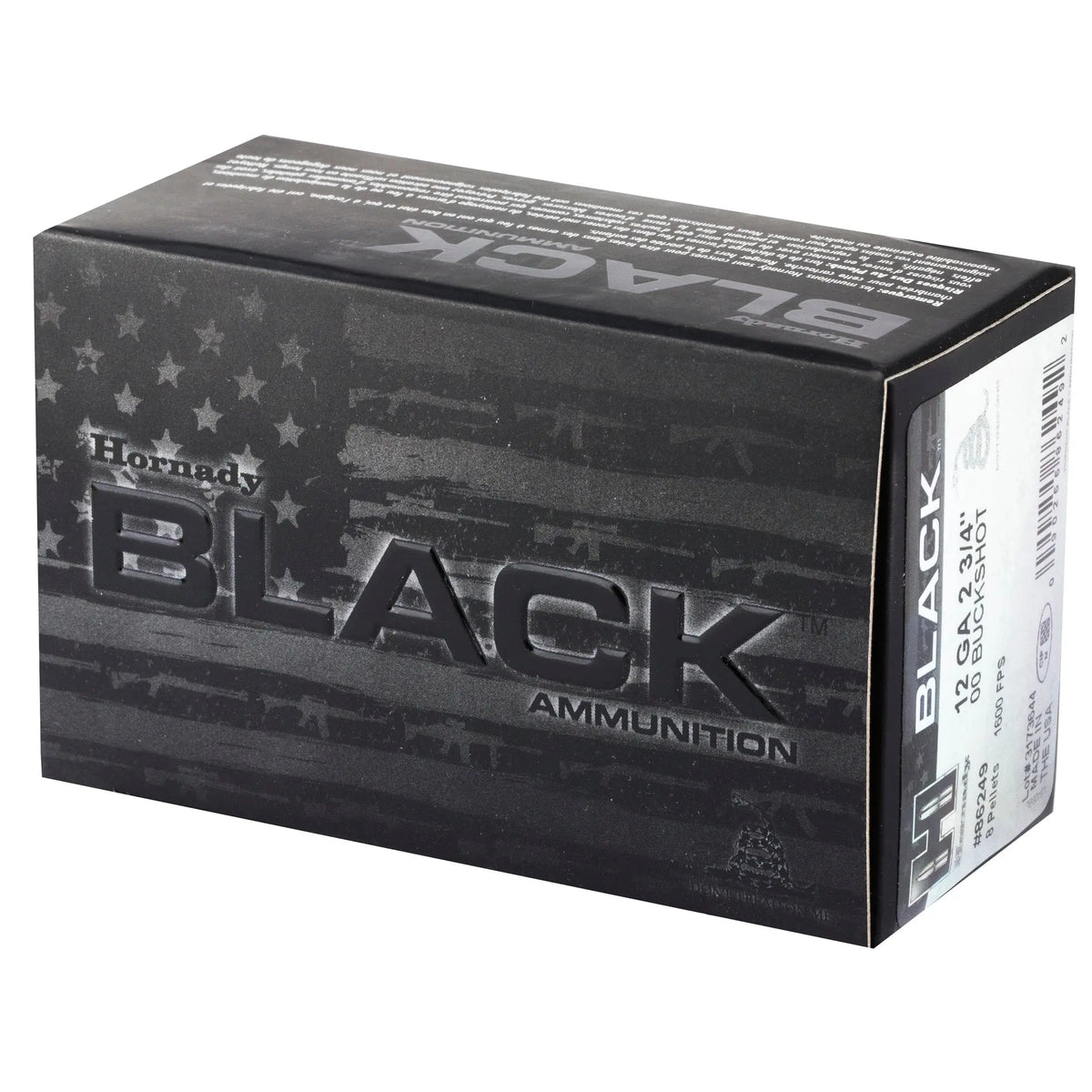 HRNDY BLACK 12GA 2.75&quot; 00 10/100 - American Ordnance