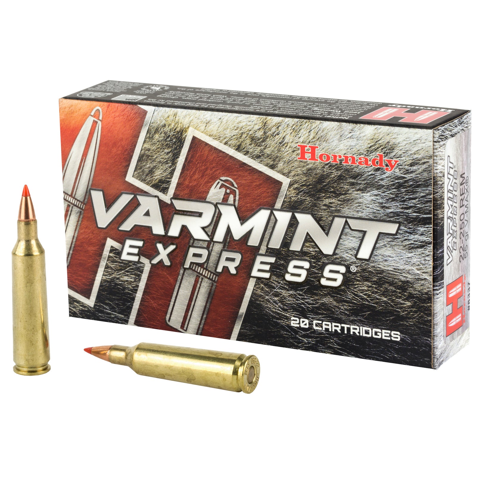 HRNDY 22-250  55GR VMAX 20/200 - American Ordnance