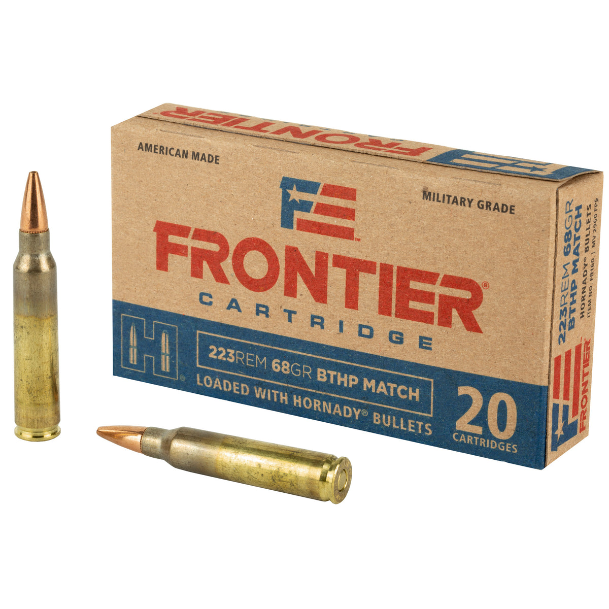 FRONTIER 223REM 68GR BTHP MTCH 20RD