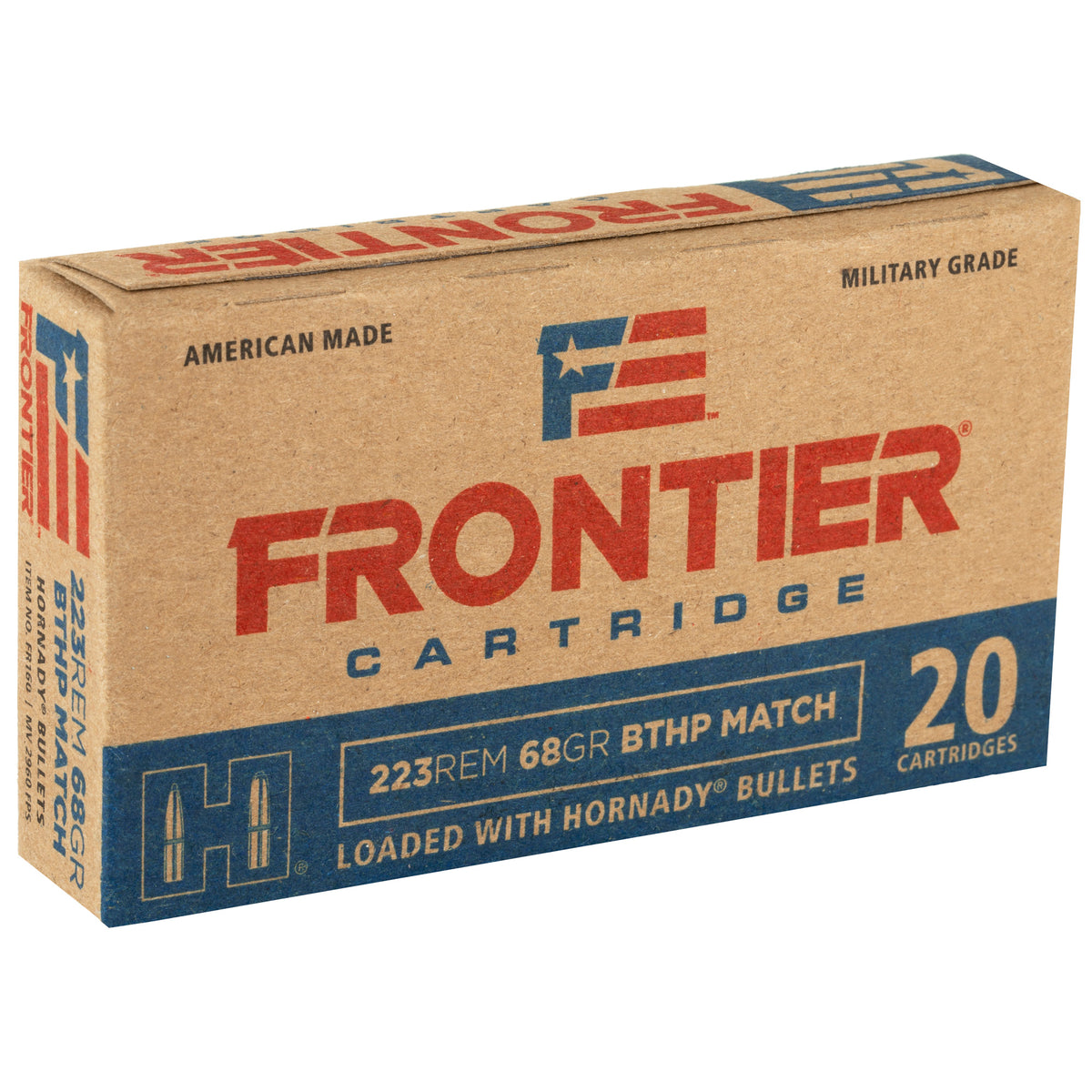 FRONTIER 223REM 68GR BTHP MTCH 20RD