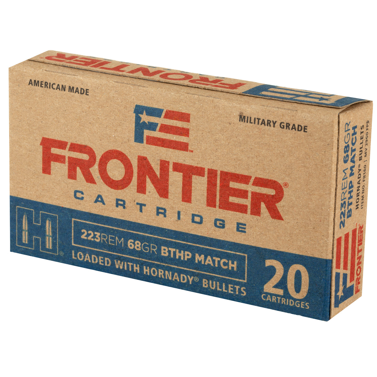 FRONTIER 223REM 68GR BTHP MTCH 20RD