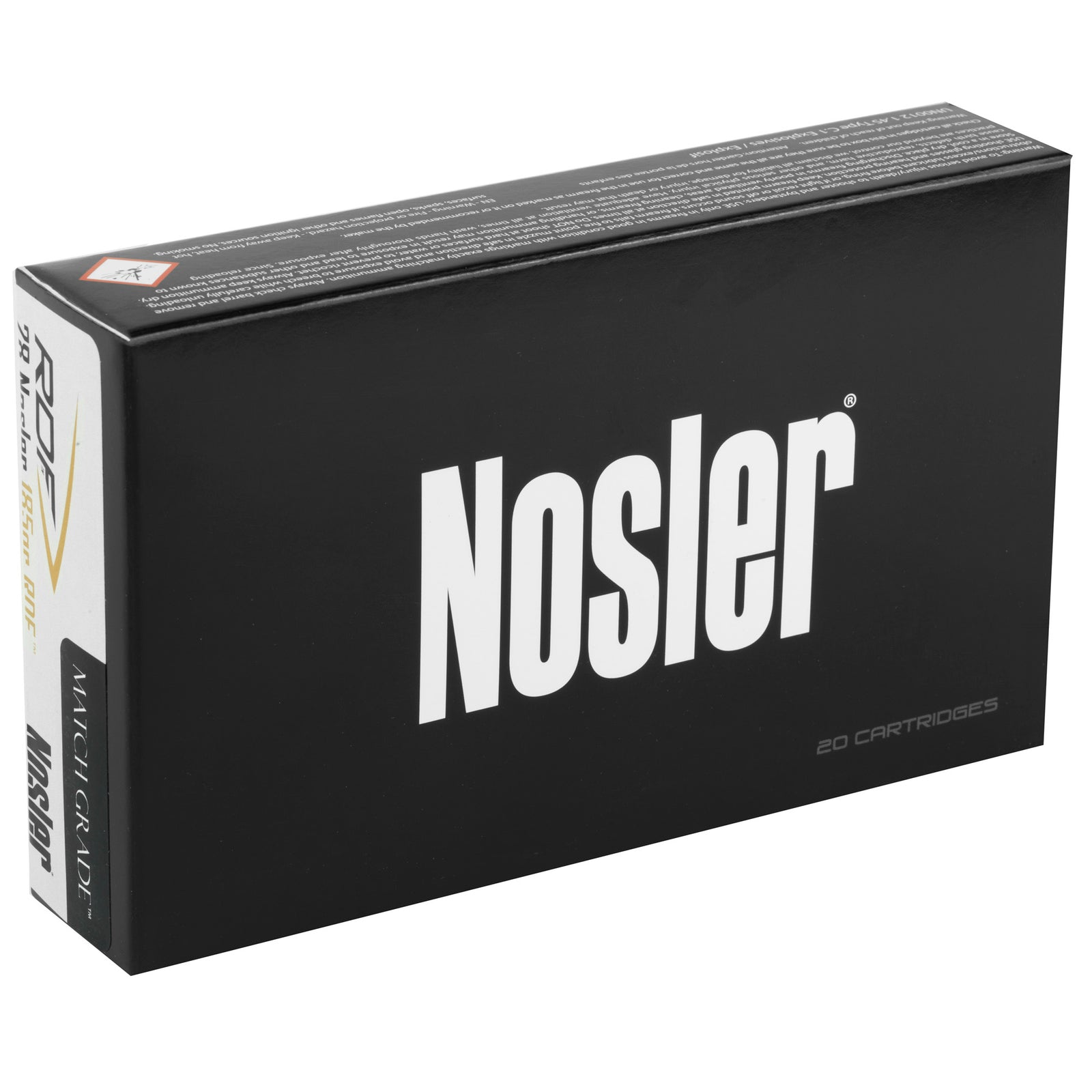 NOSLER 28NOS 185GR RDF HPBT 20/200 - American Ordnance