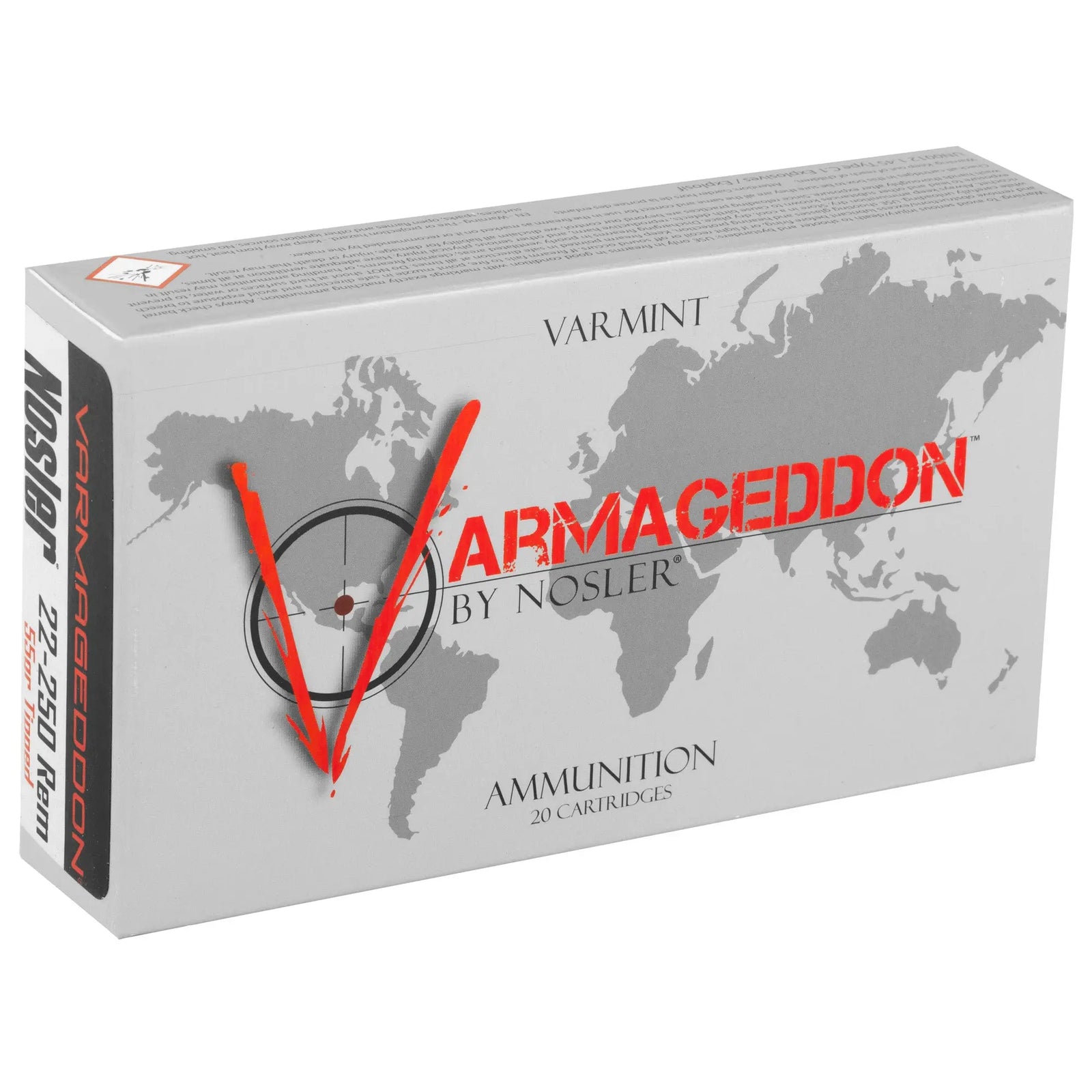 NOSLER VG 22-250 55GR FB TIP 20/200 - American Ordnance