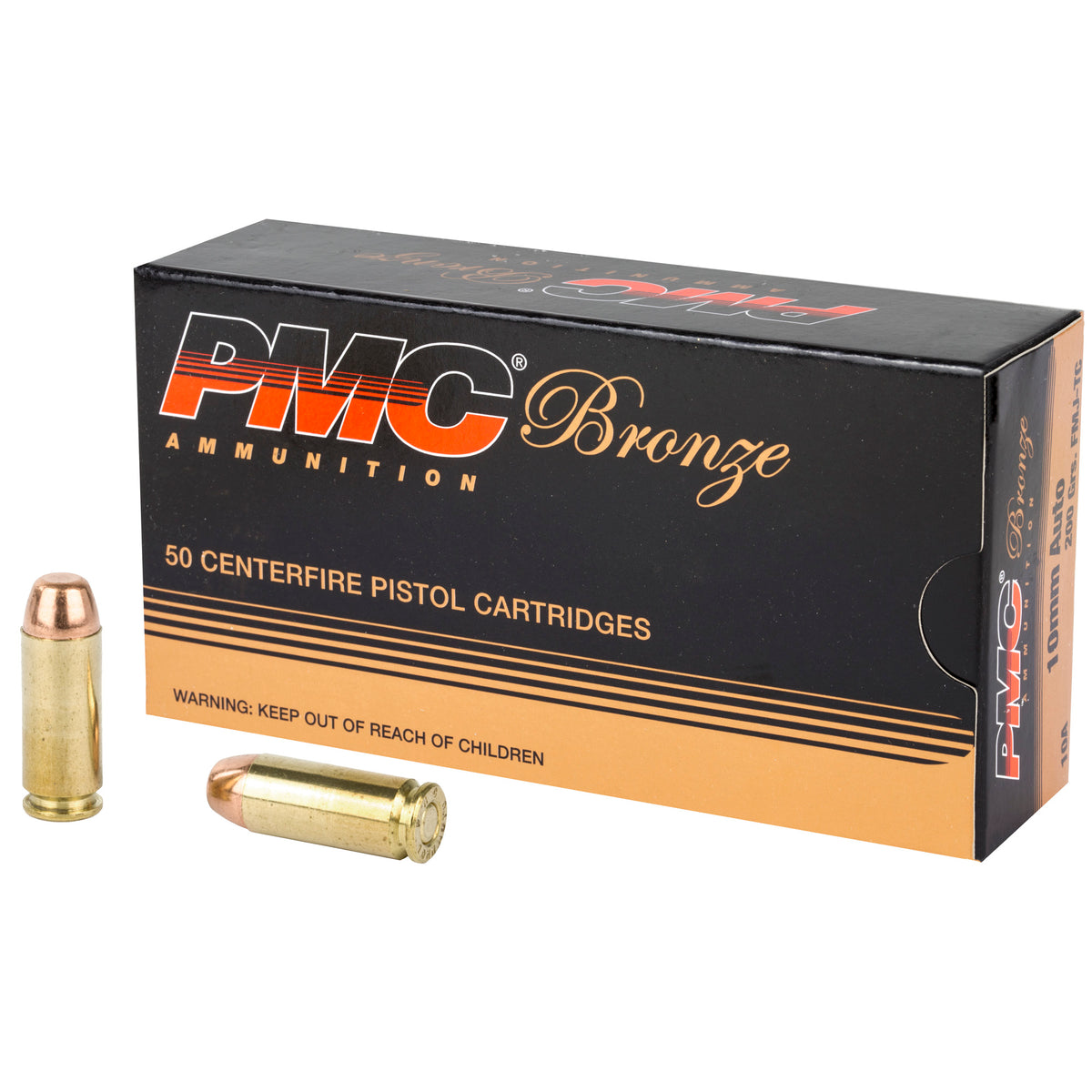 PMC BRNZ 10MM 200GR FMJ 50/1000 - American Ordnance