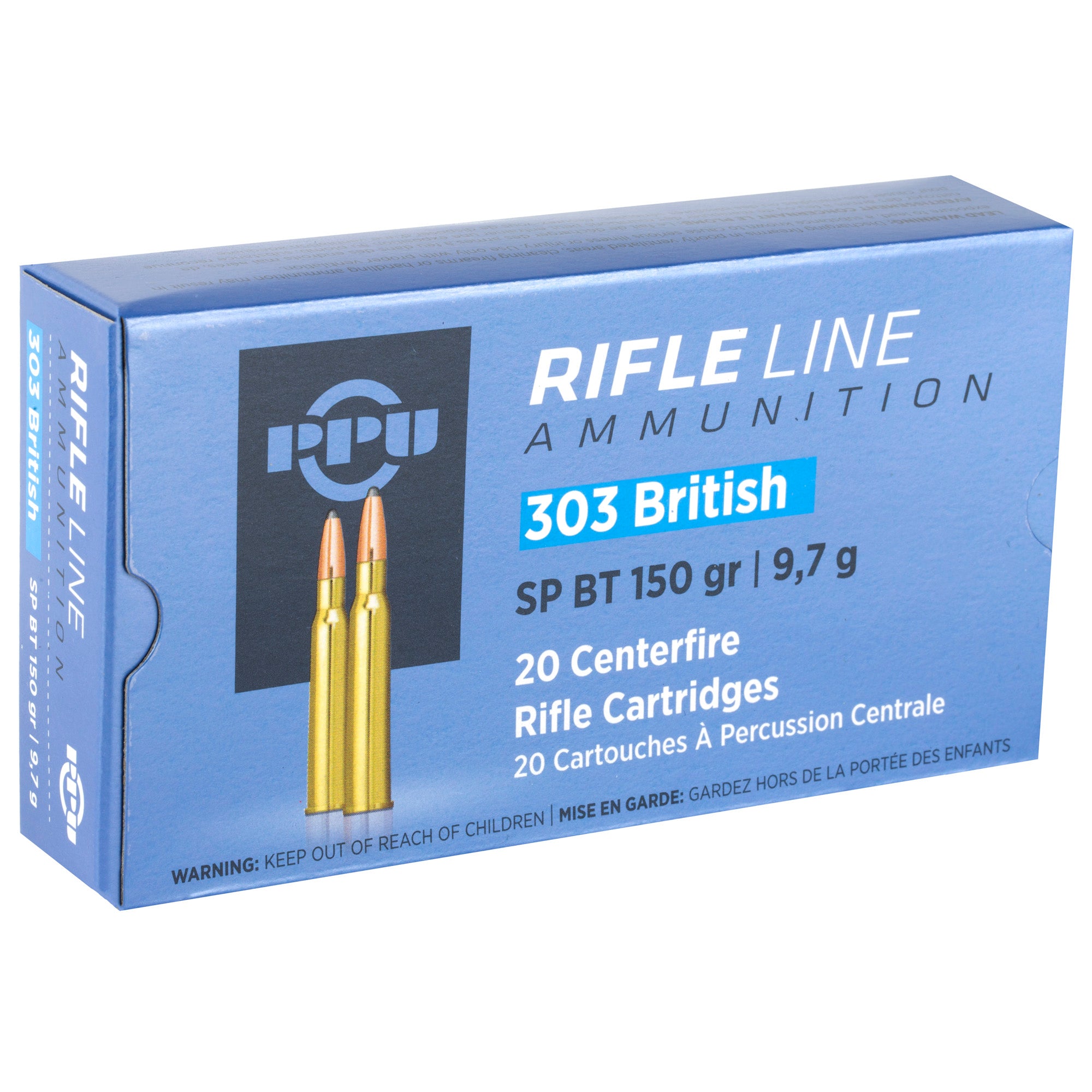 PPU 303 BRITISH SP 150GR 20/200 - American Ordnance