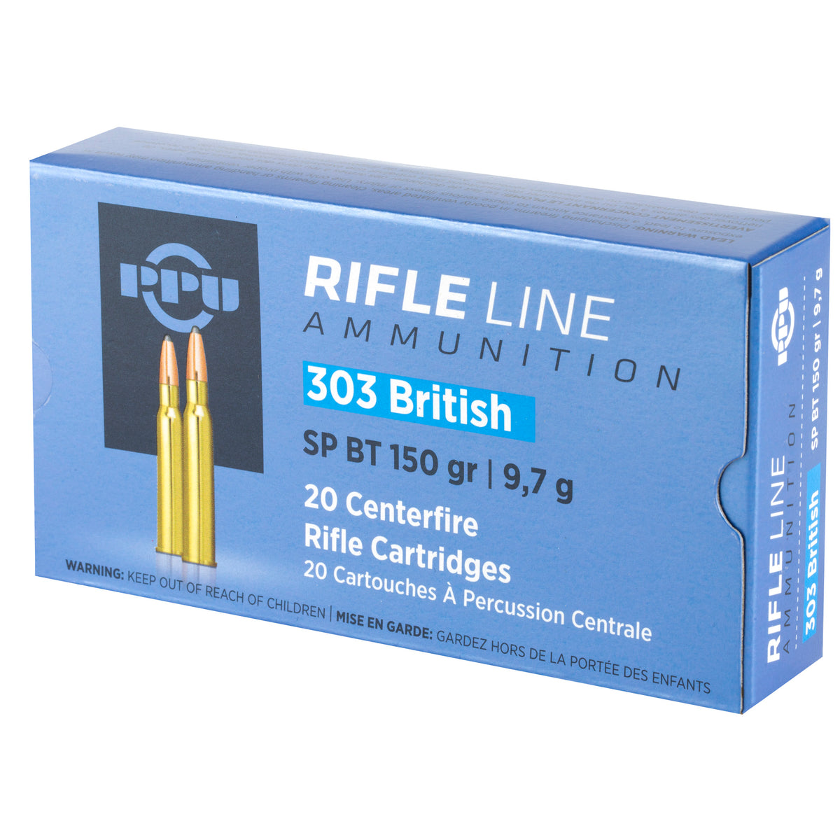 PPU 303 BRITISH SP 150GR 20/200 - American Ordnance