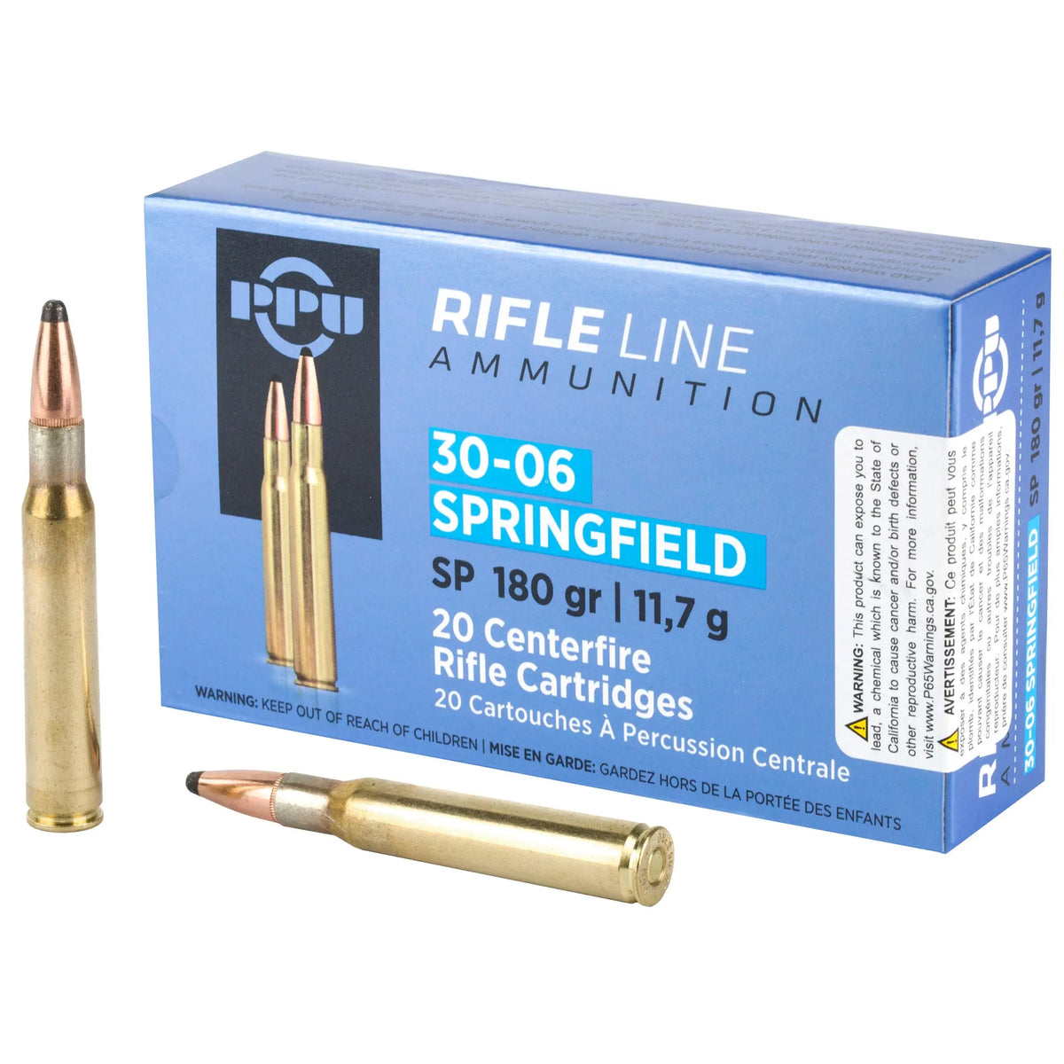 PPU 30-06 SP 180GR 20/200 - American Ordnance