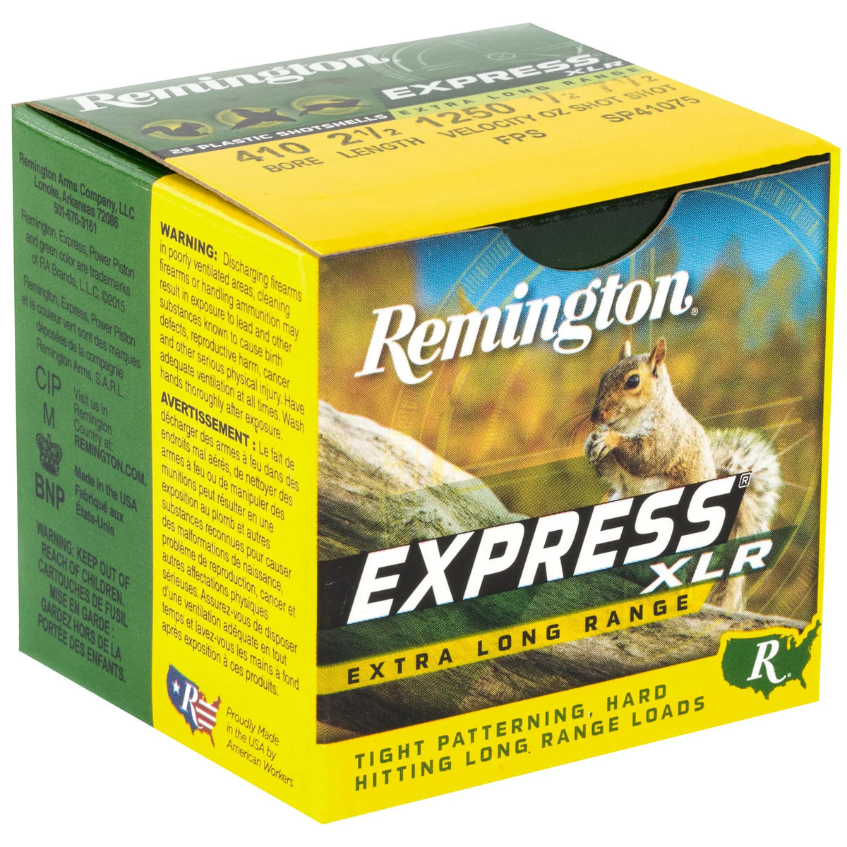 REM EXP LR .410GA 2.5&quot; # 7.5  25/250 - American Ordnance