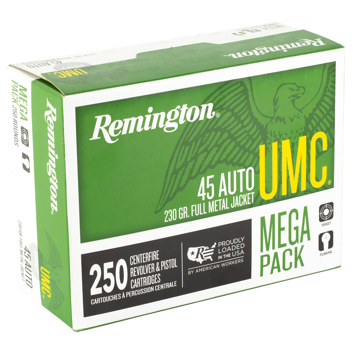 REMINGTON UMC MP 45ACP 230GR FMJ 250RD