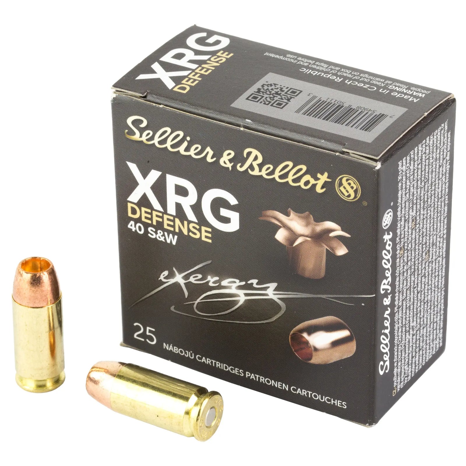 S&B 40 S&W 130GR XRG 25/1000 - American Ordnance