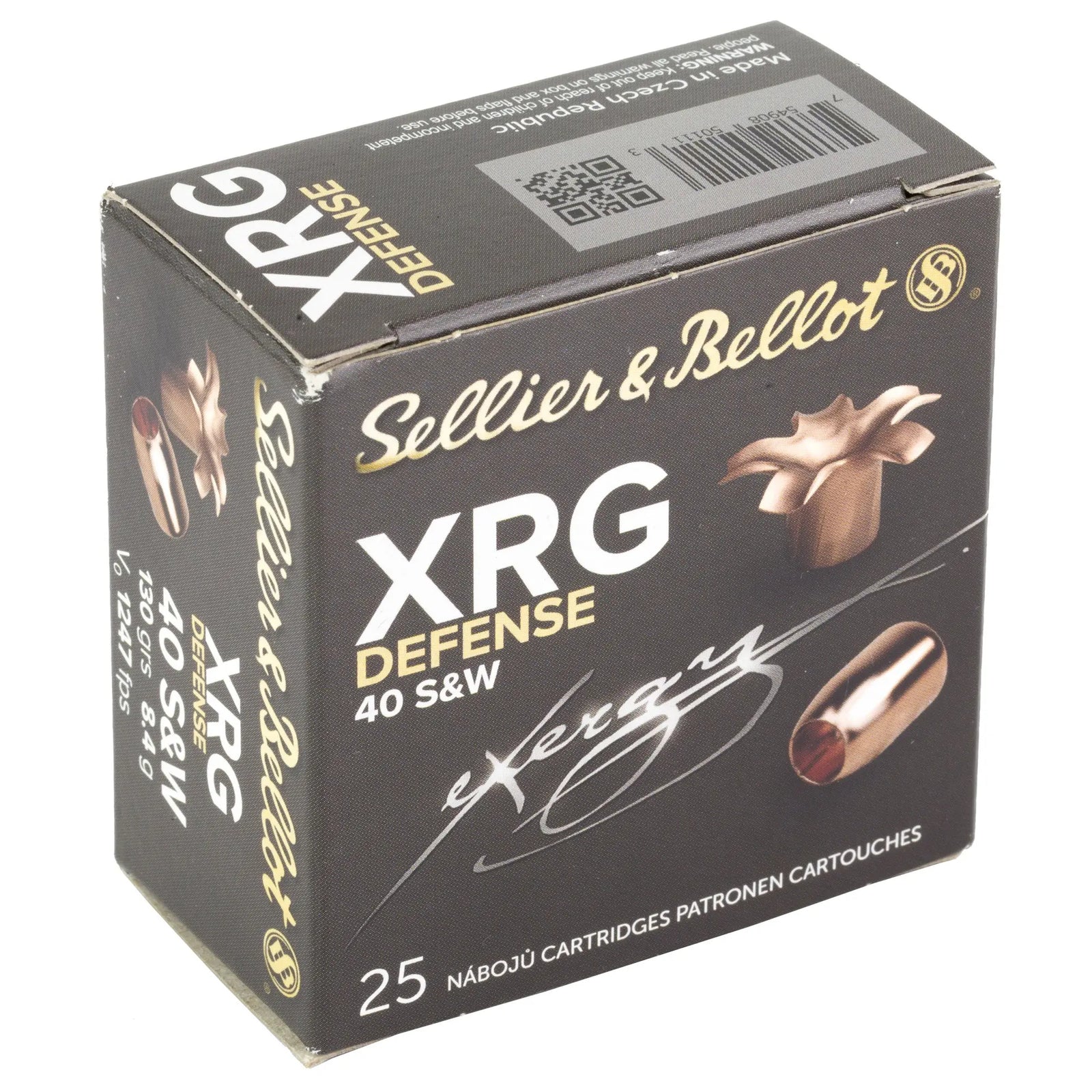 S&B 40 S&W 130GR XRG 25/1000 - American Ordnance