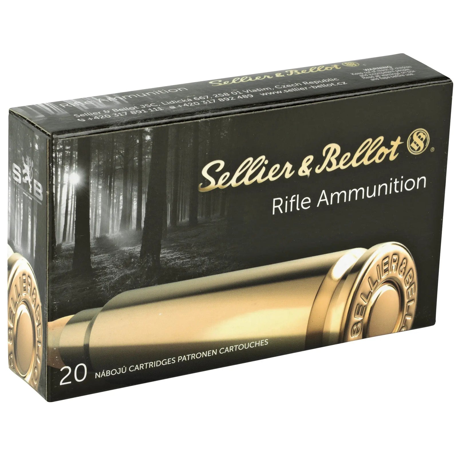 S&B 7MM REM 140GR SP 20/400 - American Ordnance