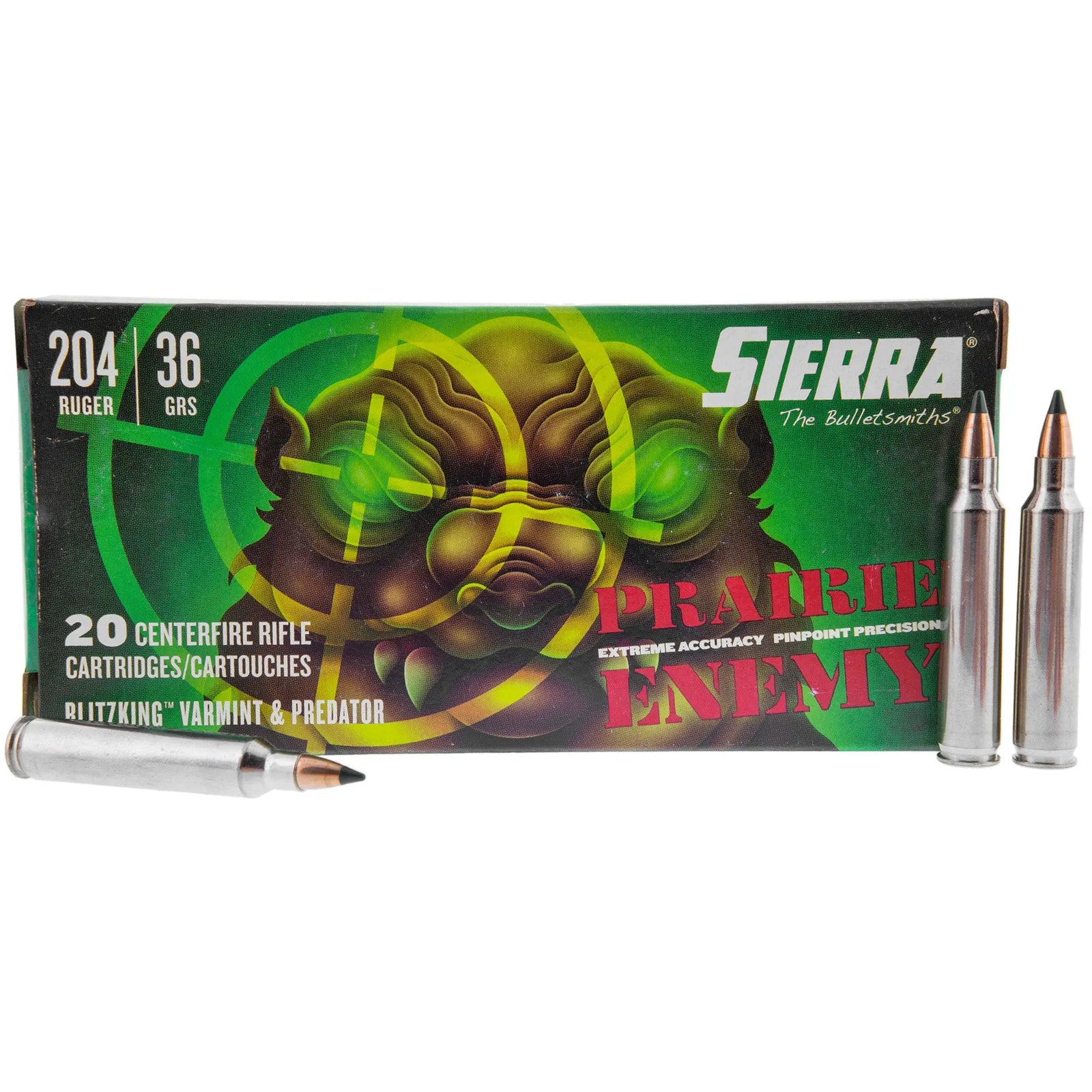 SIERRA PRAIR 204RUG 36GR BLTZ 20/200 - American Ordnance
