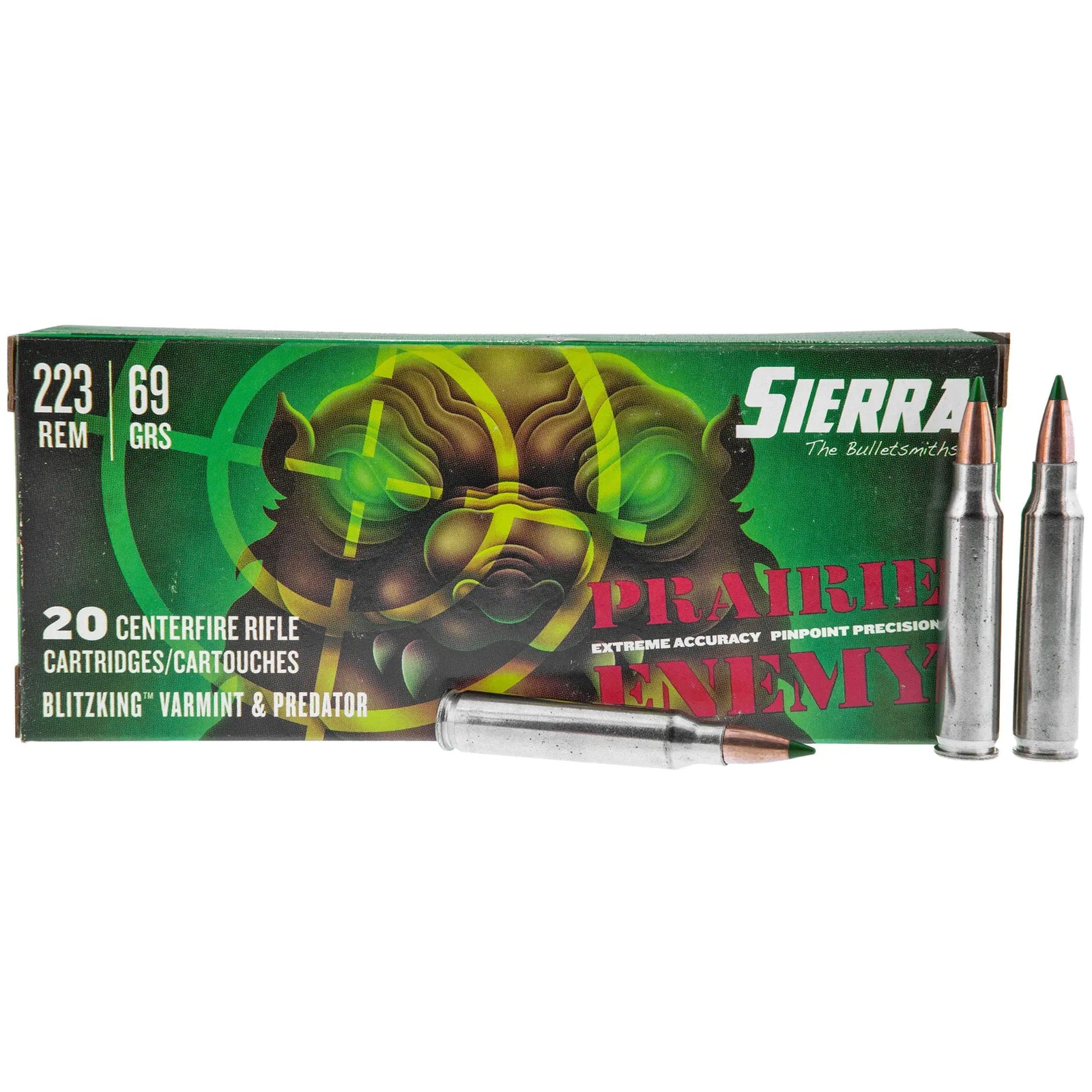 SIERRA PRAIR 223REM 69GR BLTZ 20/200 - American Ordnance
