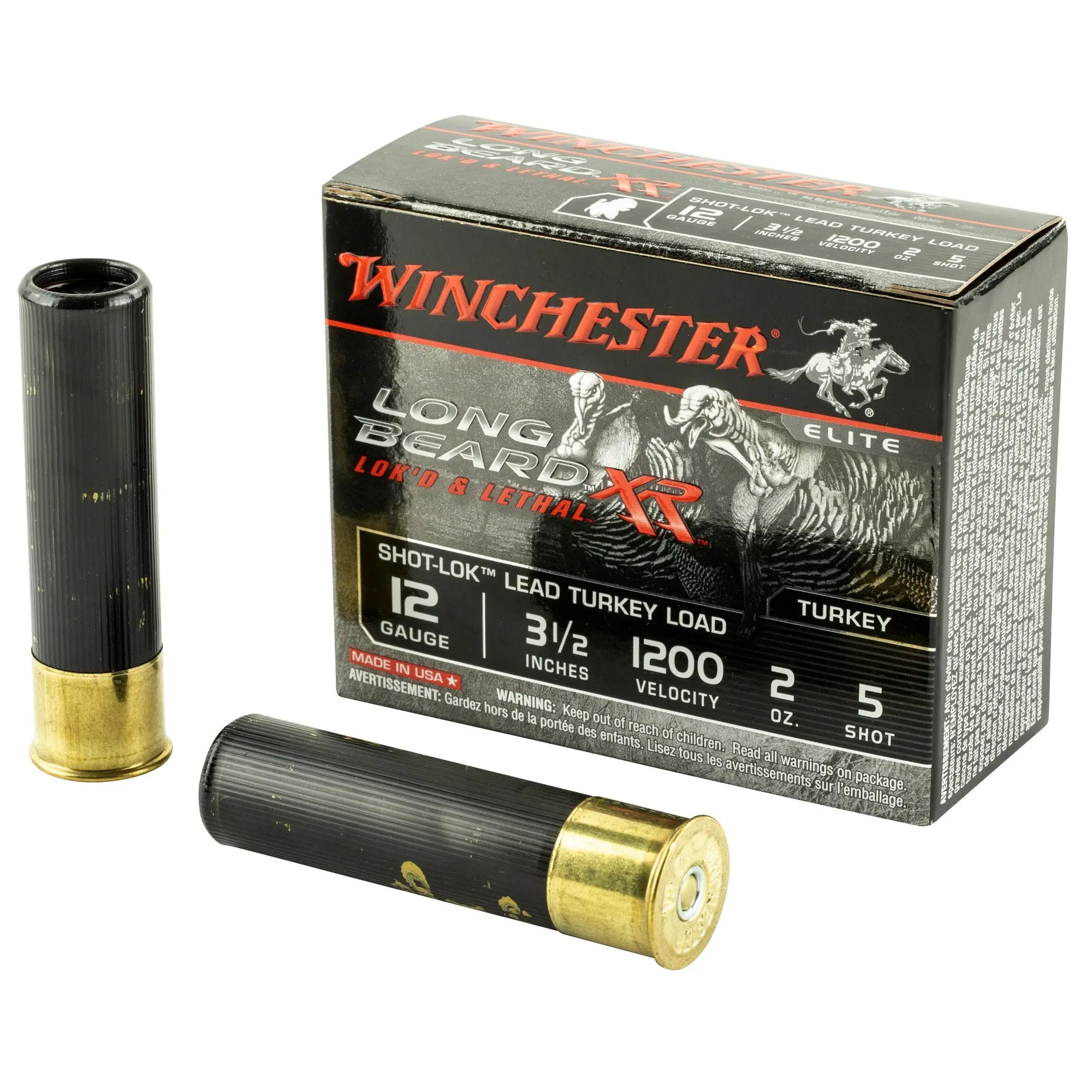 WIN LB XR TRKY 12GA 3.5" #5 2OZ 10/1 - American Ordnance